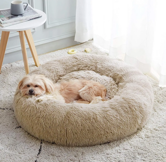 CozyPaws Bed: Plush Comfort with Anti-Slip