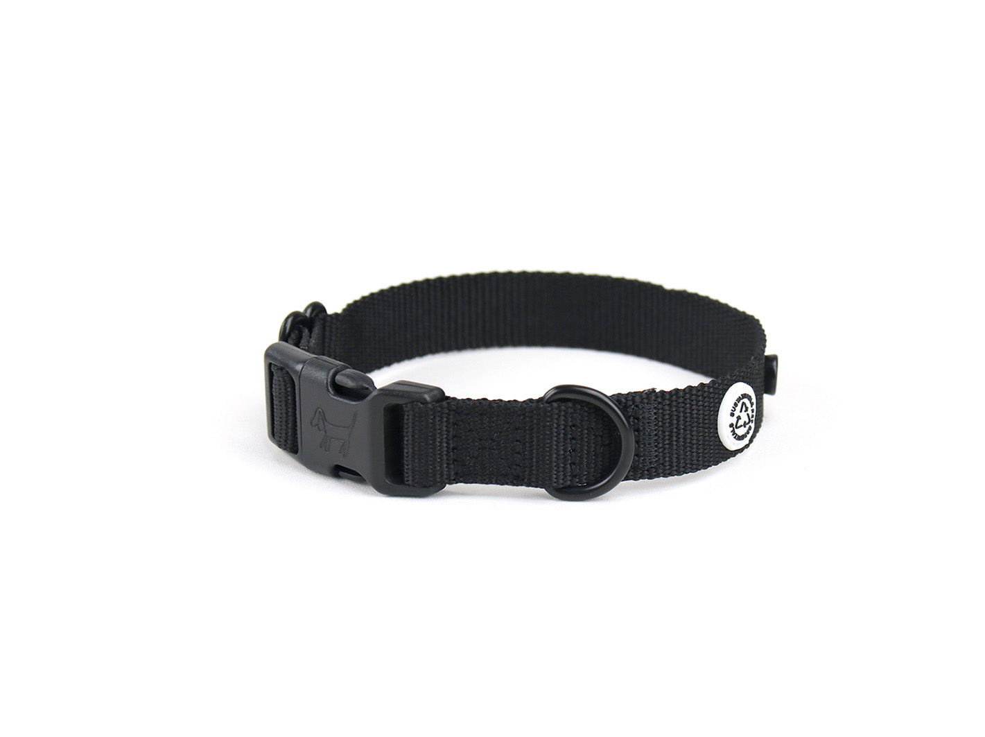 Pitch Black Dog Collar